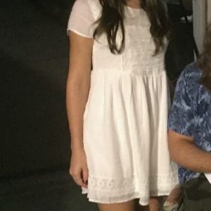 White Casual Dress